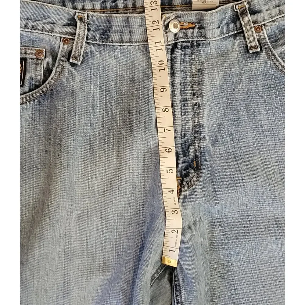 Cinch Black Label Men's Denim Jeans Size 38Wx32L Relaxed Fit slightly Distressed - Picture 4 of 9